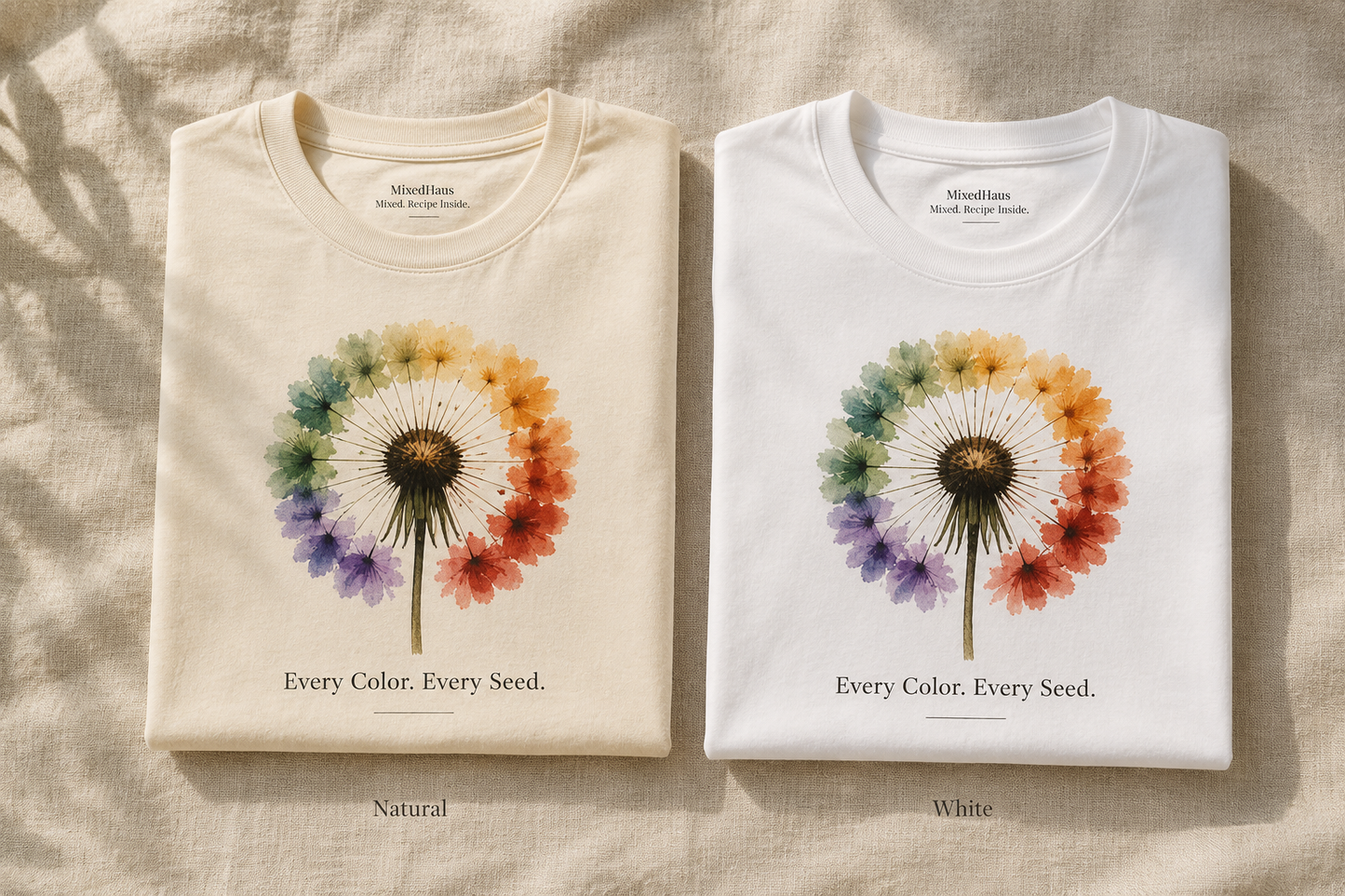 04. Every Color. Every Seed. | An essential tee.