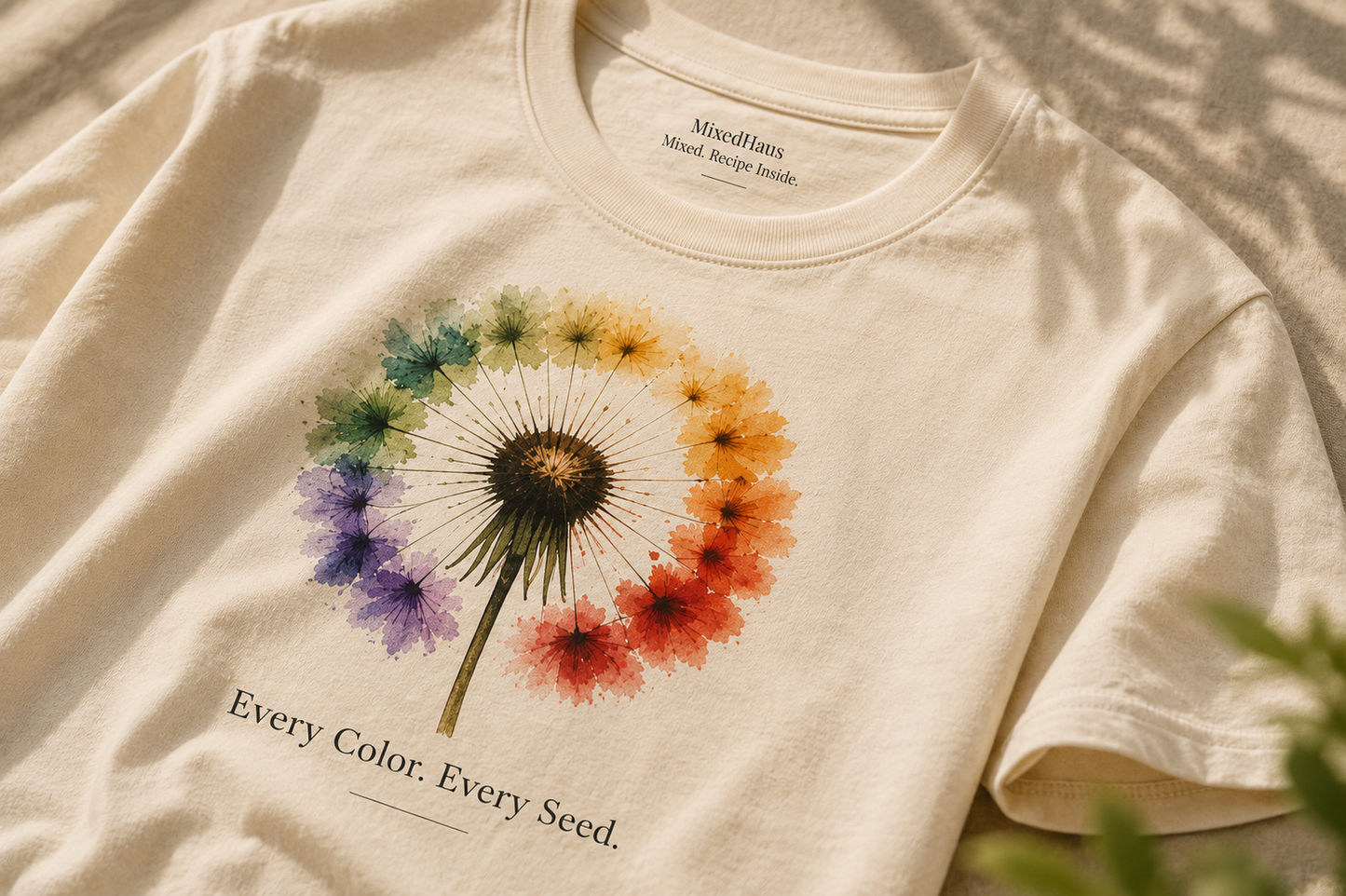 04. Every Color. Every Seed. | An essential tee.